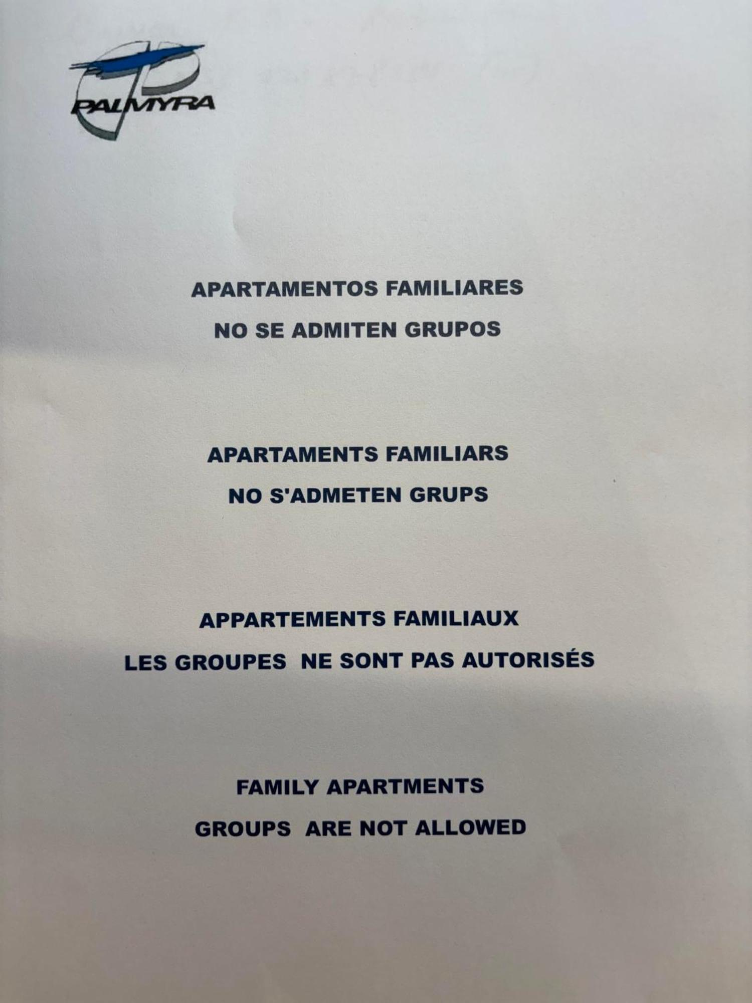 Apartamentos Paradis Palmyra 살루 외부 사진
